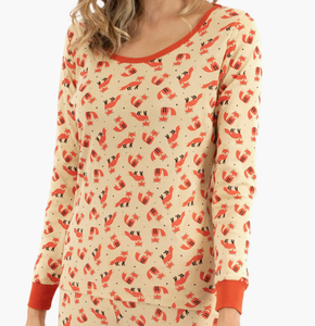 Tenues assorties pour la famille, pyjamas longs d'automne et d'hiver, col rond, pull, vêtements <span class=keywords><strong>de</strong></span> maison, approvisionnement OEM, vêtements <span class=keywords><strong>de</strong></span> détente pour <span class=keywords><strong>femmes</strong></span>, vêtements <span class=keywords><strong>de</strong></span> nuit pour <span class=keywords><strong>femmes</strong></span> - Product Image 4