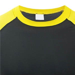 T-shirt de compression respirant de haute qualité, personnalisé, pour la salle de sport, MMA, manches longues, séchage rapide, spandex/polyester 240g, actif - Product Image 4