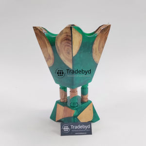 Quemador de Incienso Bakhoor Medkhan para Uso Religioso, Hecho a Mano en Madera de Pino India, para Todas las Temporadas - Product Image 3