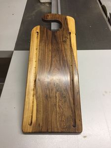 Juego de tabla de cortar de teca de grano de extremo de tabla de cortar personalizada de madera respetuosa con el medio ambiente, suministros para cocina, restaurante y hotel - Product Image 2