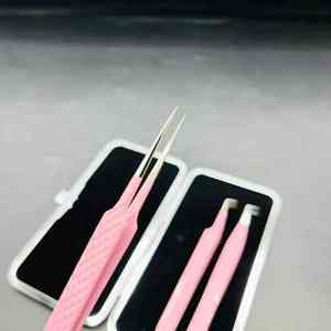 ชุดแหนบต่อขนตา3ชิ้นพร้อมกล่องแม่เหล็กที่ต่อขนตาปลอมแบบปรับแต่งได้สำหรับผู้ซื้อขายส่ง - Product Image 3