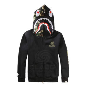 Sweats à capuche avec fermeture éclair complète prix de gros Nouveau design personnalisé de haute qualité Plus Size mode vêtements pour hommes personnalisés sweats à capuche avec fermeture éclair - Product Image 1