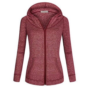 เสื้อฮู้ดผู้หญิงลายทางสั่งทำพิเศษ แฟชั่นใหม่ แขนยาว มีฮู้ด - Product Image 5