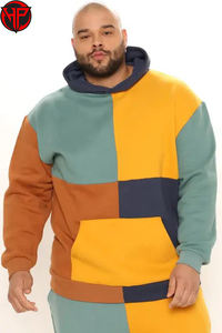 Venta al por mayor de chándales personalizados para hombre, chándal de felpa francesa, chándal, conjuntos Unisex, ropa deportiva para hombre, conjunto con capucha - Product Image 4