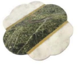 2025 nouveau Design marbre rectangulaire planches à découper écologique indien artisanat bois pour cuisine fromage blocs à découper - Product Image 2