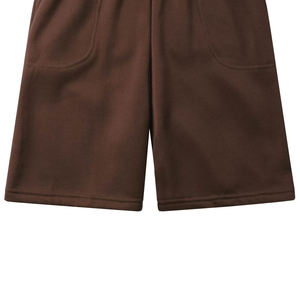 Wholesale Custom Design Heavyweight Baggy <b>Shorts</b> Cotton Retro Blank Streetwear Fleece <b>Shorts</b> <b>Men</b> Sweat <b>Shorts</b> - Product Image 3