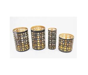 2026 Golden Modern and Elegant Metal Tabletop <b>Tealight</b> Votive Holder for Home and Wedding Festive Decoration and Gifting Supply - Product Image 2