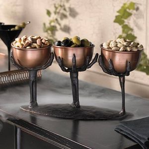 ชามแป้งผลไม้แห้งของตกแต่งบ้านชามรอยัลดีไซน์ใหม่โต๊ะอาหาร - Product Image 3
