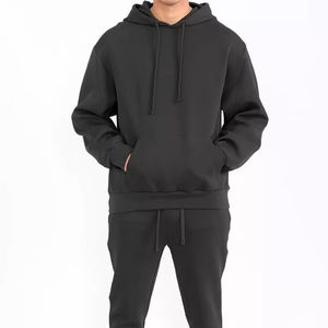 Custom <b>Top</b> Quality <b>Distressed</b> Acid Wash Hoodie and Sweatpants Vintage Tracksuit Sweatsuit Sweat Stack Flare Pant Suit for Men - Product Image 1