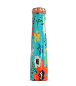 Bouteille d'eau en cuivre pur de haute qualité disponible en différents styles avec emballage de qualité supérieure Bouteilles en cuivre imprimées accrocheuses - Product Image 5