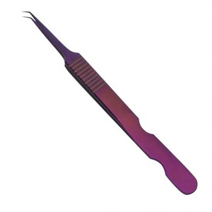 Venta al por mayor Pinzas para pestañas Acero inoxidable Instrumentos de belleza Pinzas para pestañas - Product Image 1