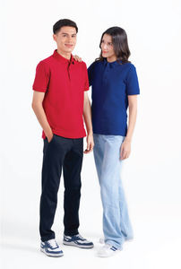 Microfibra Smart Casual Polo Camiseta TT02 Unisex Durable Plain Polo Tee Camiseta Baju Polo - Product Image 2