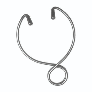 Crochet obstétrical à double œil en acier inoxydable, type ressort, réutilisable pour le bétail, instruments vétérinaires pour ferme, outil durable - Product Image 2