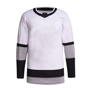 Camiseta de hockey sobre hielo en blanco con estampado personalizado para equipo de entrenamiento universitario, uniforme deportivo con estampado por sublimación - Product Image 3