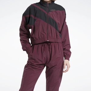 Conjunto Deportivo de Dos Piezas, Estilo Informal, Holgado, de Manga Larga, con Bloques de Color, de Algodón y Poliéster Suave y Cómodo, Precio Económico, 2026 - Product Image 1