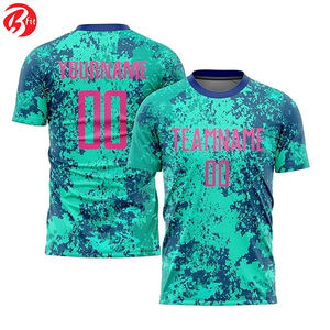 Meilleur prix uniforme de football imprimé pour adultes coupe automatisée maillot et hauts de football vêtements de football - Product Image 1