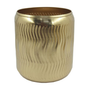 Florero de la mejor calidad, decoración de mesa de sala de estar, florero de diseñador de Metal chapado en oro para decoración de suelo y pared - Product Image 6