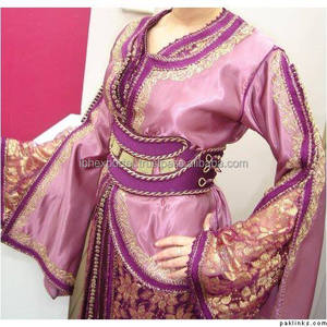 Caftan de luxe 2 pièces en tissu brodé et imprimé pour mariage Top vente aux EAU - Product Image 1