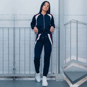 Vêtements de sport d'hiver unisexe pour femmes dernier décor Vintage ensembles de yoga d'entraînement 2 pièces survêtement athlétique solide filles - Product Image 2