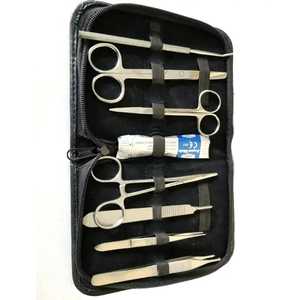 Kit de herramientas quirúrgicas profesionales de acero inoxidable alemán incluye pinzas de tijera pinzas de bisturí todas accionadas manualmente - Product Image 3