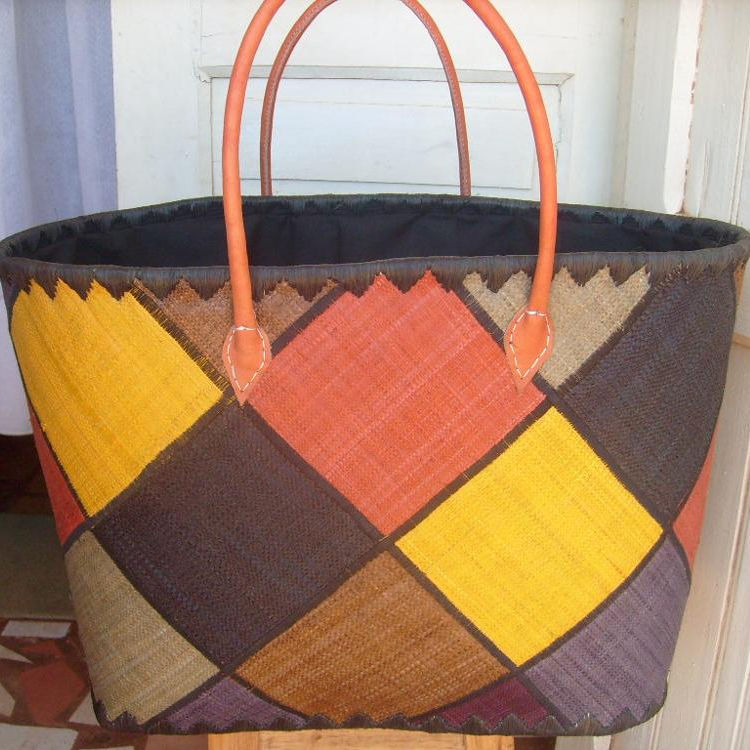 Baskets from Madagascar Handmade Straw Shopping Solutions