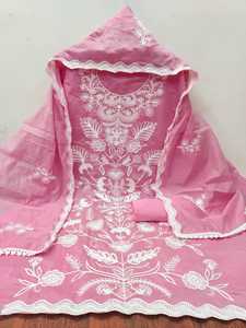 Vestido de traje paquistaní bordado pesado Material Chani pesado con ropa india y paquistaní Duppata - Product Image 4