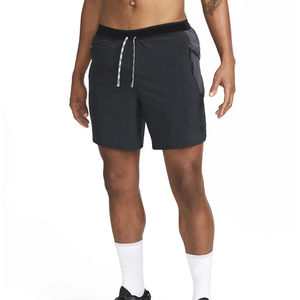 Shorts décontractés pour hommes 100 % coton, non tissés, unis, séchage rapide, imperméables, écologiques, respirants, taille élastique, coupe active et décontractée - Product Image 1