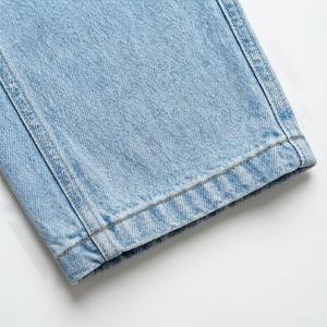 Casual Wear Women Straight High Waist Denim <b>Jeans</b> Breathable Solid <b>Stretch</b> Fit Premium Trendy Fashion <b>Ladies</b> Pants Trousers - Product Image 5