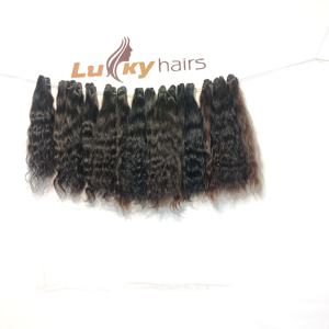 Extensiones de cabello humano vietnamita de doble trama virgen cruda a precio de fábrica al por mayor paquete de ondas profundas sueltas alineadas con cutícula para - Product Image 4