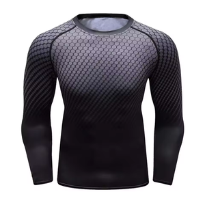 Haut de compression respirant et coupe-vent pour la course et la gym – T-shirt de soutien musculaire extensible dans les quatre sens 2026 - Product Image 5