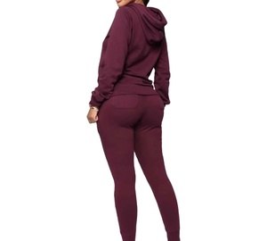 Wholesale Prices Casual Streetwear Customized Tracksuit For Women Tracksuits for Women Sportswear Wholesale Running Training - Product Image 6