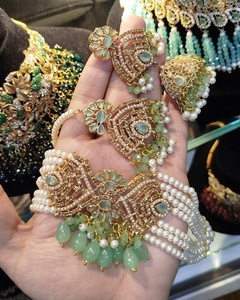 PASHTUN ENSEMBLES DE BIJOUX FEMME CULTURE AFGHANIE CONCEPTION PERSONNALISÉE PLAQUÉ OR FÊTE DE FIANÇAILLES DE MARIAGE OEM ODM - Product Image 2