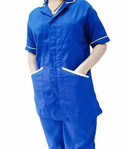 Uniformes de enfermera transpirables tejidos de algodón 100% para mujer, diseño personalizado de calidad, hospitales, laboratorios de farmacia, nuevas ofertas al por mayor BD - Product Image 5