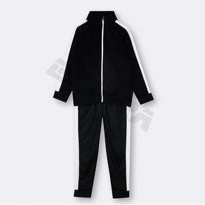Nouveau Sport à capuche lavage à l'acide survêtement survêtements décontractés respirant grande taille hommes survêtement ensembles pour survêtements d'extérieur - Product Image 2