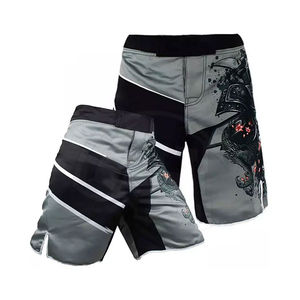 Ropa Deportiva de Kickboxing Juvenil, Pantalones Cortos de MMA de Alta Calidad, Spandex/Poliéster, Duraderos, Ligeros, de Secado Rápido para Hombre, Servicio OEM - Product Image 1