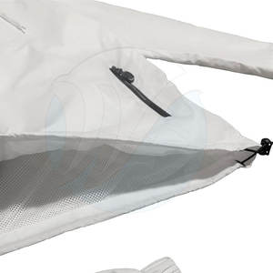 Nouvel arrivage Ensemble coupe-vent de style unique Col à capuche respirant Longueur genou pour la saison de printemps Vente en ligne - Product Image 3