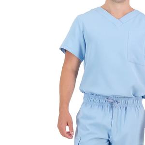Ensemble d'uniformes médicaux pour hommes, tenue d'infirmière avec poches, combinaison de travail, nouveau design 2026, vente en gros fabricant - Product Image 2