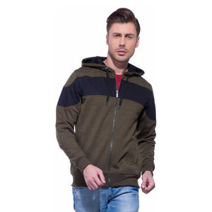 Sudaderas con capucha para hombre con servicio OEM, sudadera hecha de algodón polar con cremallera, sudaderas con capucha transpirables de manga larga para hombre para niños - Product Image 1