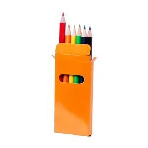 Crayons en bois Lionni colorés, gadgets personnalisés colorés - Product Image 4