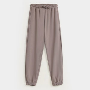 Custom <b>Women</b> <b>Sweatpants</b> 2026 High Quality Factory Direct Sale Casual High Waist Wide Leg 100% Cotton Breathable Winter OEM - Product Image 5