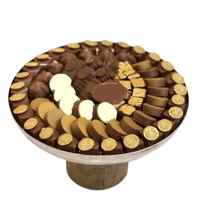 Fabuleux chocolat fait à la main servant qualité or métal chocolat bol bonbons Dessert affichage pour tous les événements au meilleur prix - Product Image 4