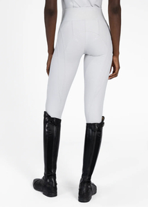Leggings de Equitación para Mujer con Logotipo Personalizado, Antideslizantes, con Panel de Malla de Silicona, Spandex, Diseño Personalizado - Product Image 3
