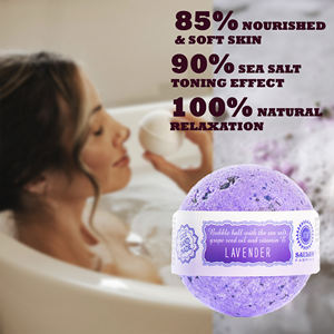 Bain moussant apaisant pour le sommeil à la lavande, pour une relaxation nocturne, rituel du coucher, confort cutané, fait main, Lettonie, marque privée, approvisionnement en gros - Product Image 4
