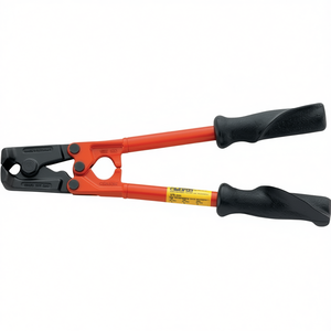 Coupe-boulons CombiCUT 370 mm de longueur, poignées en plastique blanc, 7 mm moyen, 5 mm dur, 4 mm VBW, outil d'atelier - Product Image 3