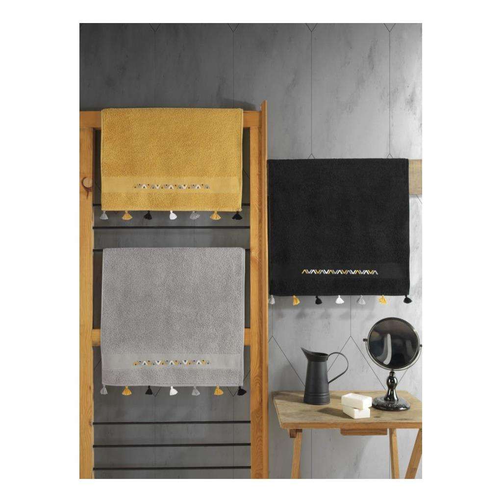 สีดำ/มัสตาร์ด/สีเทา