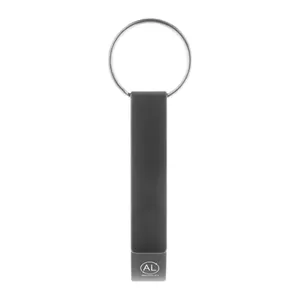 Portachiavi in Metallo Ecologico Rallop con Apribottiglie, Gadget Pratico - Product Image 3