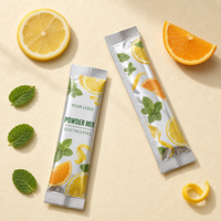 Sachets en aluminium imprimés sur mesure pour les compléments en poudre, les mélanges d'électrolytes et les boissons hydratantes
