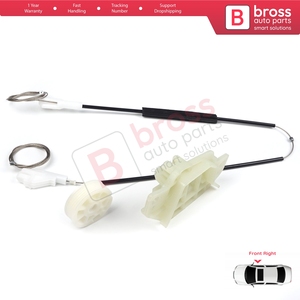 Kit de réparation de lève-vitre BWR252 pour porte avant droite, compatible Accent MK2 LC TaGaz 4/5 portes, référence 8240425010 - Product Image 6