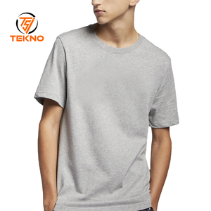 Camiseta de lujo de algodón pesado hecha a medida Logotipo de impresión personalizado cuello redondo Camiseta en blanco Streetwear camiseta de gran tamaño para hombres - Product Image 1
