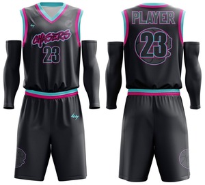 ชุดกีฬาบาสเก็ตบอลสำหรับผู้ชายชุดกีฬาระบายอากาศได้ดีแห้งเร็ว - Product Image 6